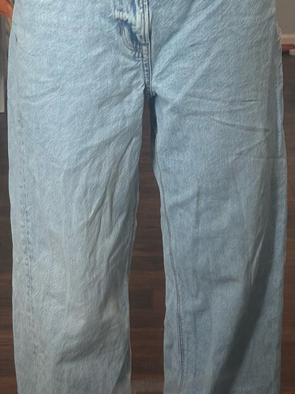 American Eagle Outfitters Wide Legged Jeans (Short) US 10